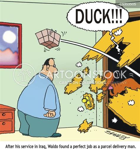 Parcel Delivery Cartoons And Comics Funny Pictures From Cartoonstock