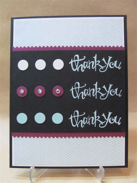 Savvy Handmade Cards Dots Thank You Card