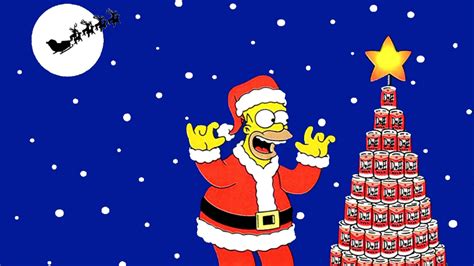 Christmas Holiday Simpsons Wallpapers Hd Desktop And Mobile Backgrounds