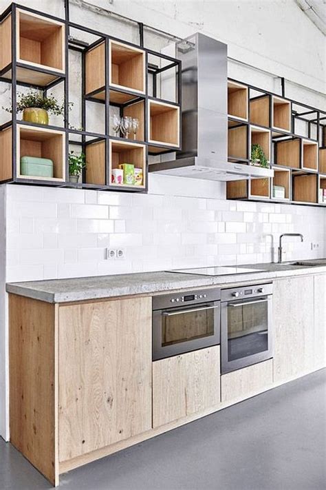 But considering other factors such as cost and availability, particle board cabinet boxes can be a wise choice. 30+ Plywood Kitchen Cabinet Designs With Minimalist Decor | Kitchen design small, Modern kitchen ...