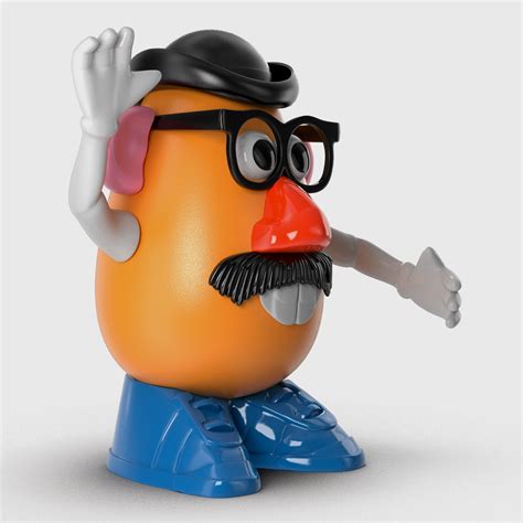 3d Mr Potato Head Model