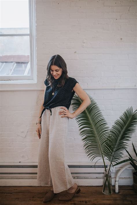 3 Looks How Im Styling My Wide Leg Linen Pants For Spring Summer