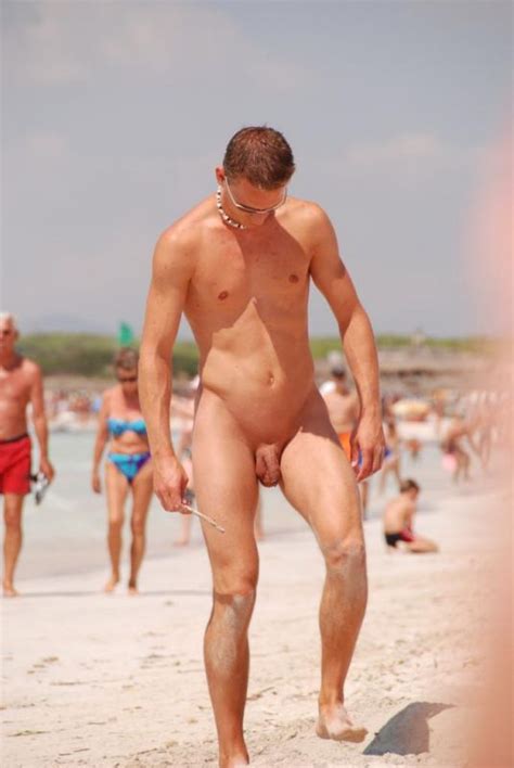 Naked Male Beach Cumception