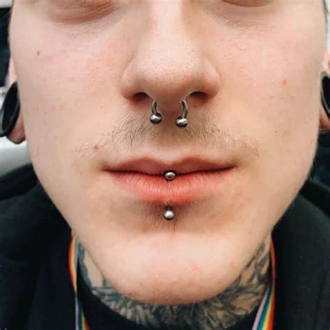 Vertical Labret I Preformed On The Lovely Sergio Yesterday Wanna Do