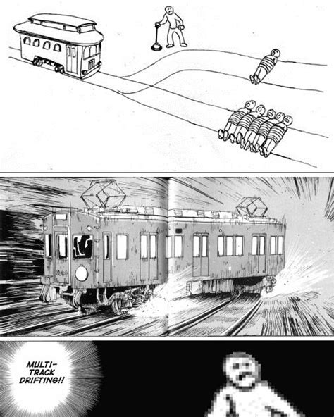 Multi Trolley Drifting The Trolley Problem Know Your Meme