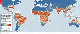 Daily chart: Where yellow fever could spread next | The Economist