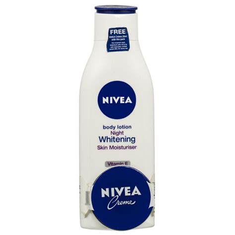 Buy Nivea Whitening Skin Moisturiser Night Body Lotion Free Nivea
