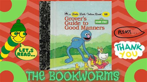 Sesame Street Grover S Guide To Good Manners By Constance Allen