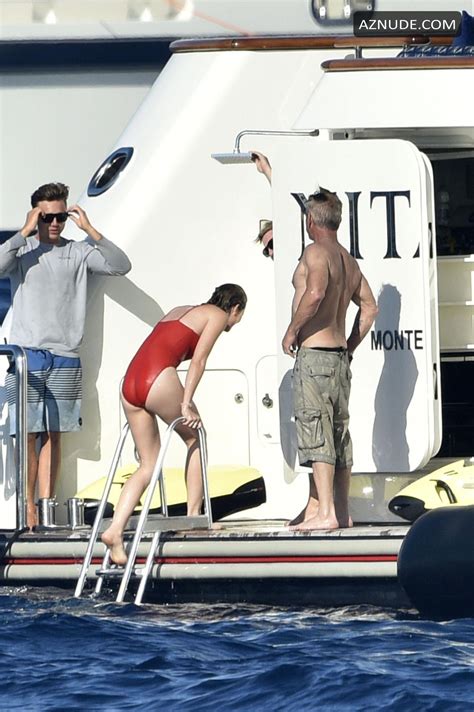 Sean Penn And His Girlfriend Leila George Enjoy A Holiday On A Yacht In
