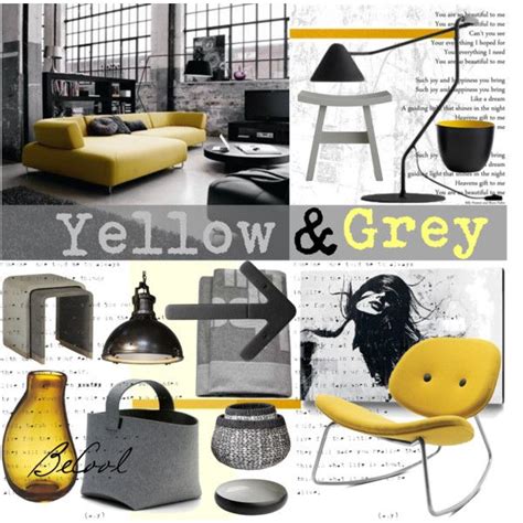 Yellow And Grey Interior Design Portfolios Interior Design