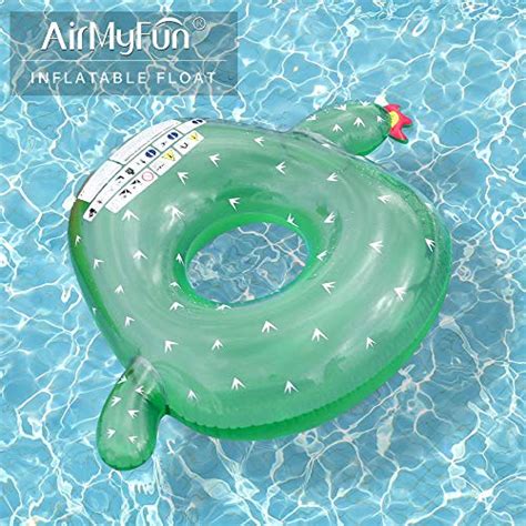 Airmyfun Inflatable Cactus Giant Pool Float Plants Style Water Rafts