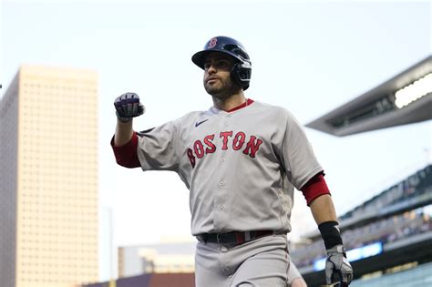 J D Martinez Back Scratched From Boston Red Sox Lineup Will Miss