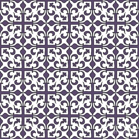 Purple And White Interlude Digital Art By Jackie Farnsworth Pixels
