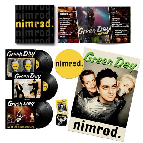 townsend music online record store vinyl cds cassettes and merch green day nimrod 25th