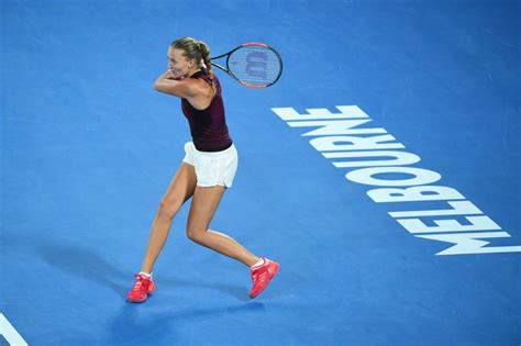 Kristina Mladenovic Practice Session At The Australian Open 2018 13