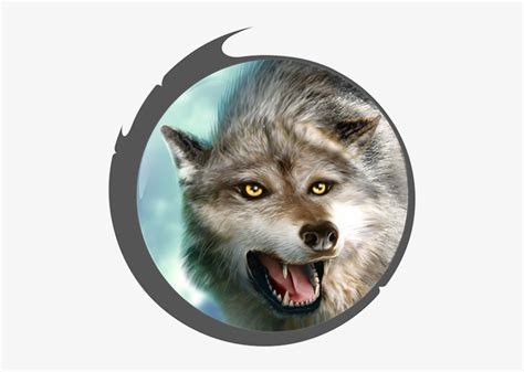 Hud Avatar Grey Wolf Wolf Online Simulator Wolves Transparent Png
