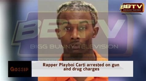 Rapper Playboi Carti Arrested On Gun And Drug Charges