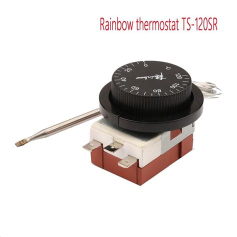 0 120 C Korea Rainbow Ts 120sr Capillary Thermostat 3 Pin Tempering