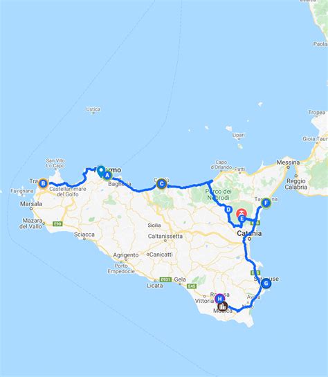 The Perfect Road Trip Travel Itinerary For Sicily Italy Johnny Africa