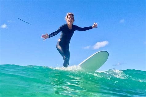 Caroline Kennedy Goes Surfing In Australia See The Fun Photos