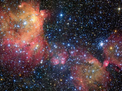 Space Photos Of The Week A Neon Nebula Struts Its Stuff