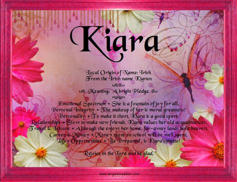 More unusual names are trickier to choose, and may end up. Kiara | Unique Names