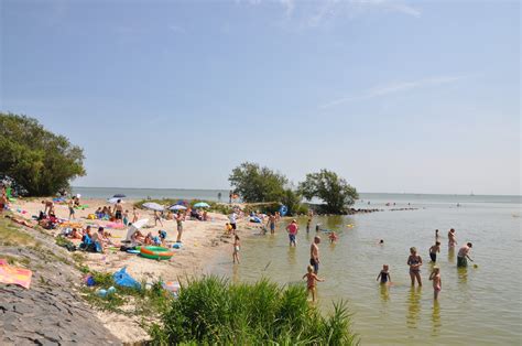 Niet te druk een zwembad voor de kleinere kinderen en dichtbij het strand. De Hege Gerzen » Strand en recreatieterrein