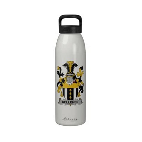 Kelleher international, san francisco, ca. Kelleher family crest coat of arms water bottle | Sporty ...