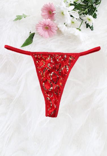 Sexy Red Shine G String Panty Snazzyway Com Lingerie Site