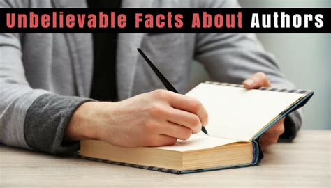 Surprising Facts About Authors That Might Blow Your Mind