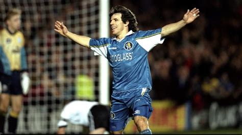 gianfranco zola the diminutive italian who spearheaded chelsea s sexy football revolution