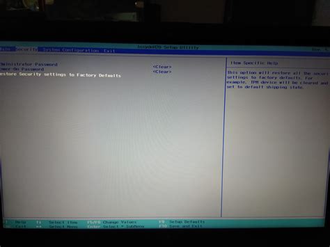 I've tried updating the bios and loading defaults for all settings, including security settings. Tpm option has been disappeared in bios - HP Support ...