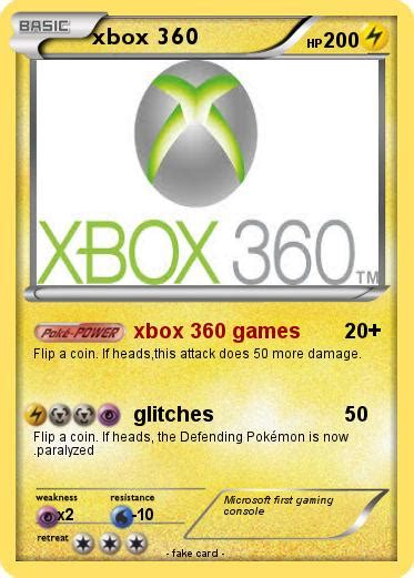Pokémon Xbox 360 172 172 Xbox 360 Games My Pokemon Card