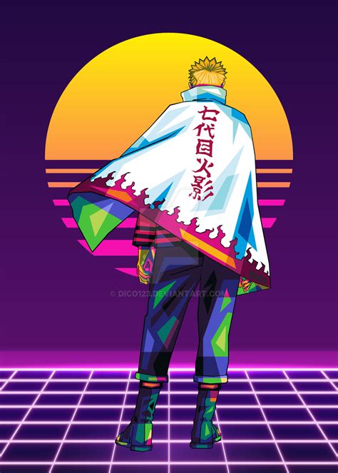 Uzumaki Naruto With Retro Pop Art Style By Dico123 On Deviantart