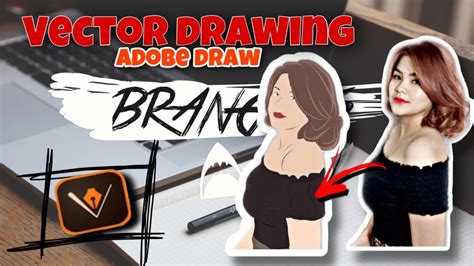 Adobe Draw Ilustrator Cartoon Tutorial For Beginners Youtube