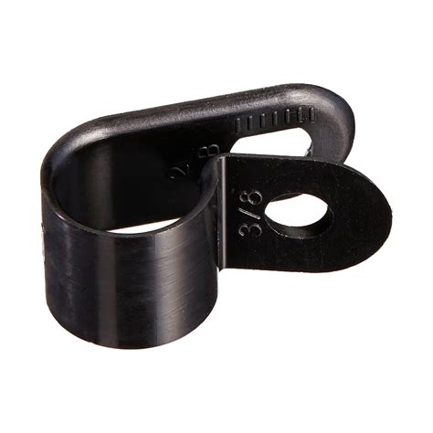 Morris 22448 Plastic Cable Clamp 38 Inch Uv Black 10 Pack Lift