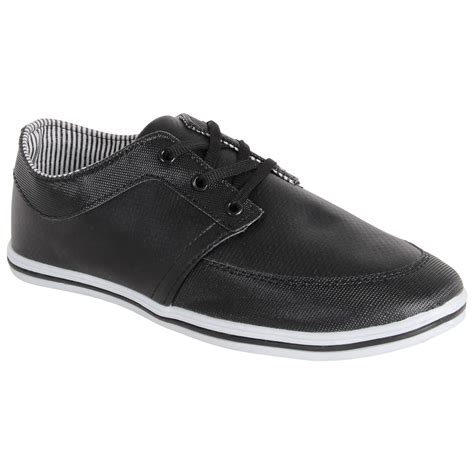 Mens Designer Leather Smart Casual Trainers Deck Boat