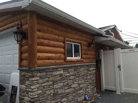 Log Siding Half Log Woodhaven Log And Lumber