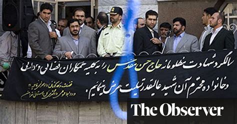 Iran Hangs 30 Over Us Plots World News The Guardian