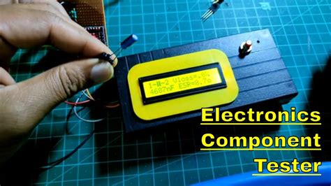 Electronic Component Tester Using Arduino Sk Raghav Ix Youtube