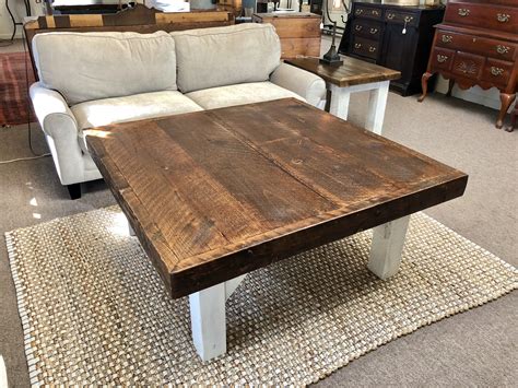 Noth square coffee table by arketipo design mauro lipparini. Rustic Square Coffee Table - Chic & Antique