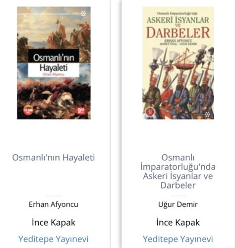 OSMANLI ASKERI ISYANLAR Darbeler Erhan Afyoncu Turkce Kitap TURKISH