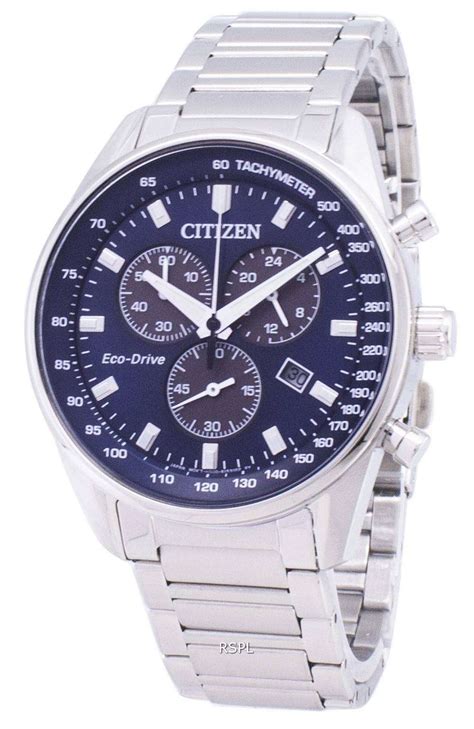 Citizen Eco Drive At2390 82l Chronograph Mens Watch