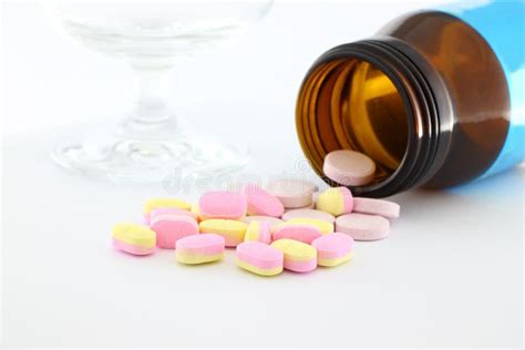 Tablet Medicine From Bottle Stock Image Image Of Concept Help 24851919