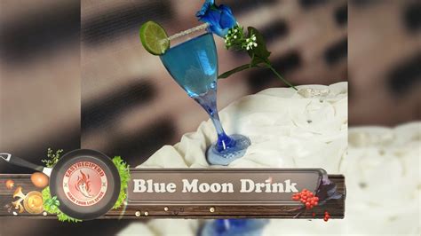 Blue Moon Drink ব্লু মুন ড্রিংক Youtube