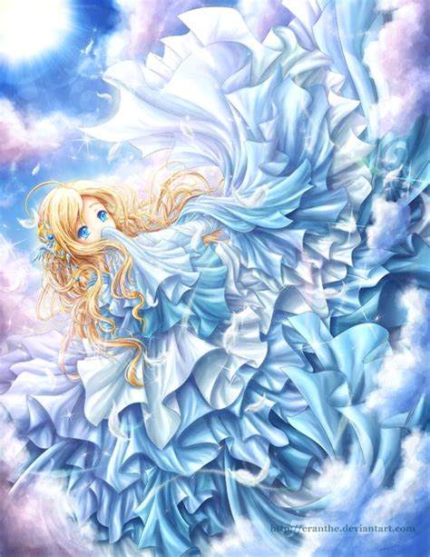 Elements Wind Anime Fantasy Anime Art Girl Anime Princess