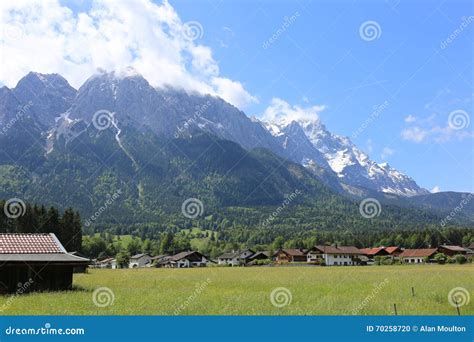 German Alps During The Summer Stock Photo Image Of Bavarian