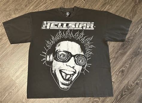 Hellstar Hellstar Rage Tee Is This What Heaven Sounds Like Grailed