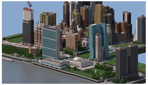 Midtown Manhattan, New York City (DOWNLOAD V3.0) Minecraft Map