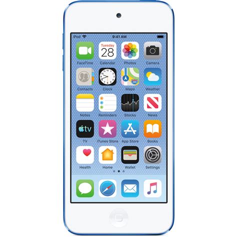 Apple 256gb Ipod Touch 7th Generation Blue Mvjc2lla Bandh